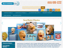 Tablet Screenshot of buyamag.com